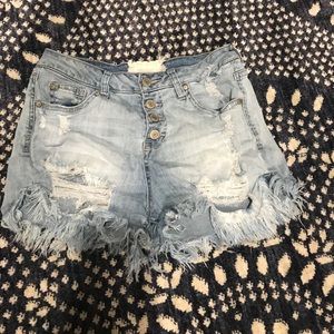 Altar’d state jean shorts!